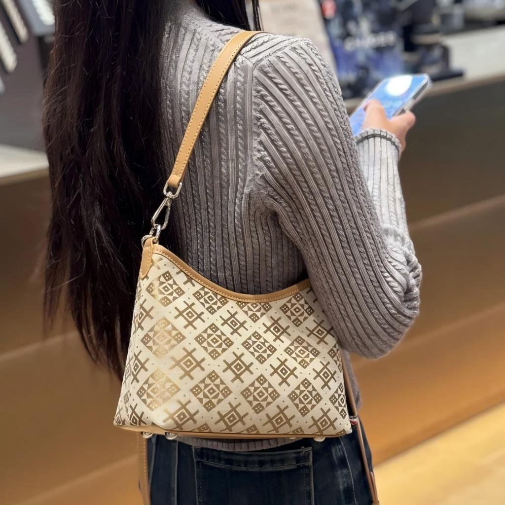 Large Convertible Tote Crossbody Bag with Inner Purse - Image 4