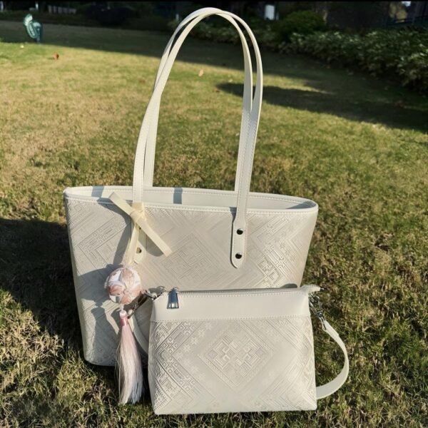 Large Convertible Tote Crossbody Bag with Inner Purse