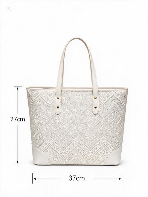 Large Tote Bag with Reinforced Corners