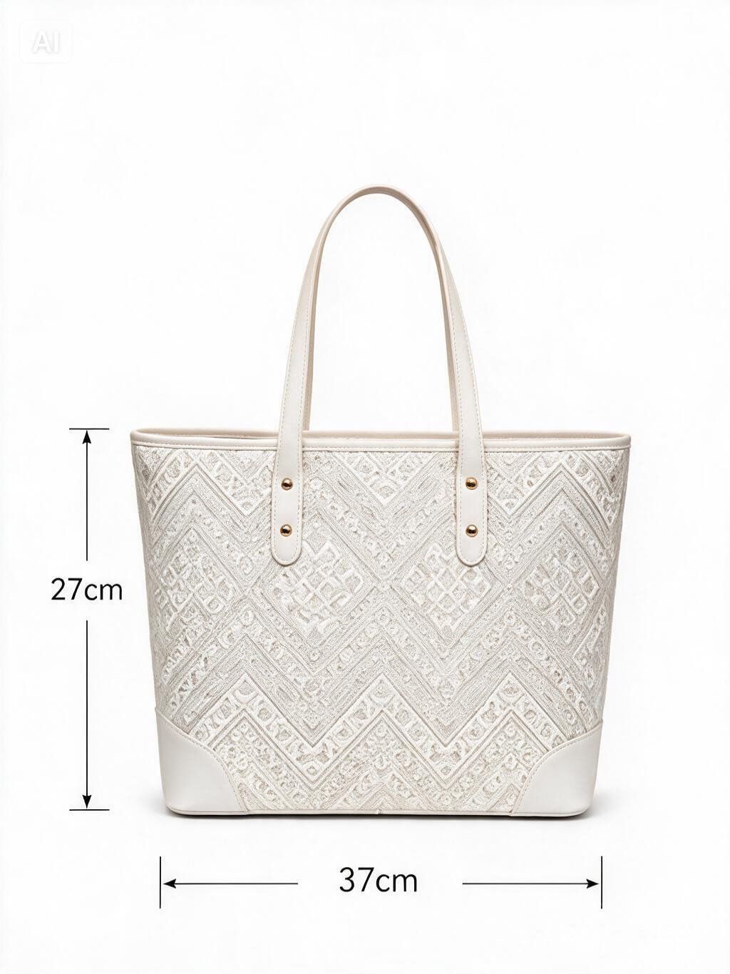 Large Tote Bag with Reinforced Corners - Image 2