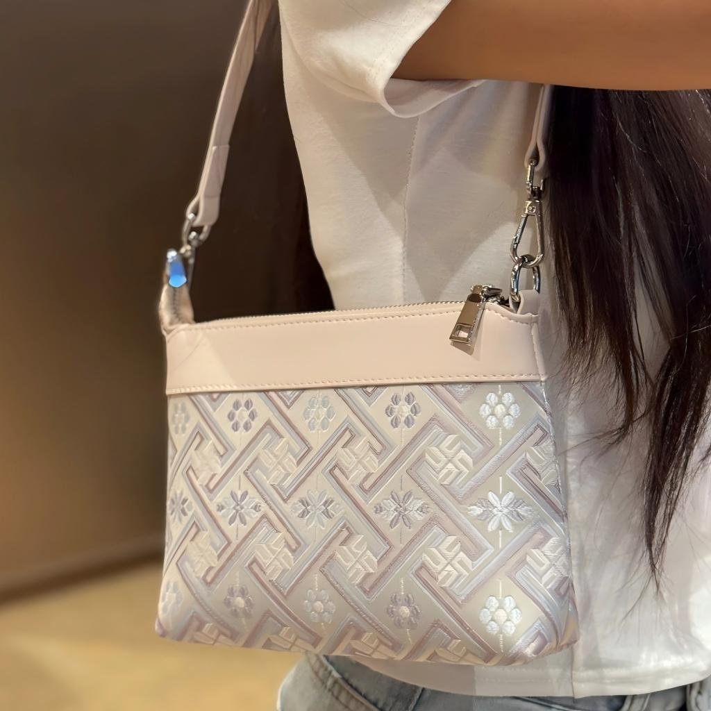 Large Convertible Tote Crossbody Bag with Inner Purse - Image 9