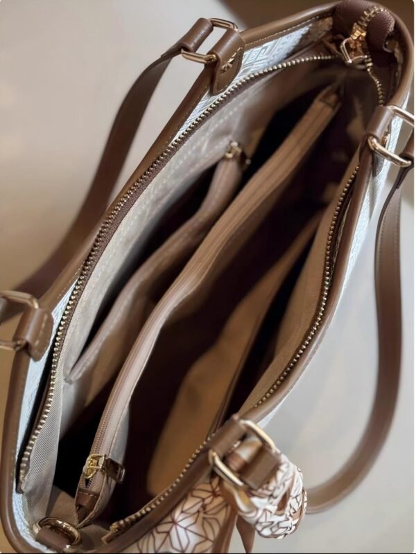 Scalloped Medium Tote Bag