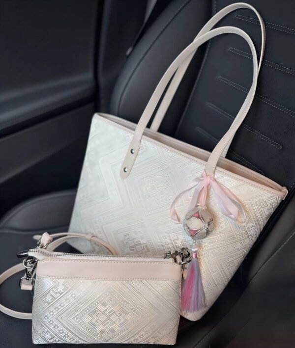 Large Convertible Tote Crossbody Bag with Inner Purse