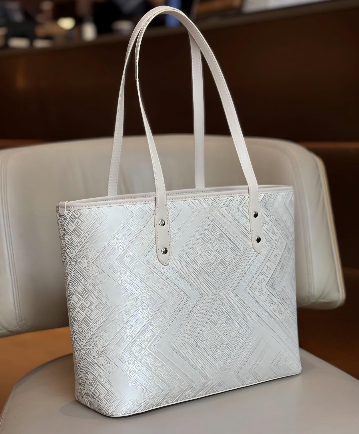 Large Convertible Tote Crossbody Bag with Inner Purse - Image 11