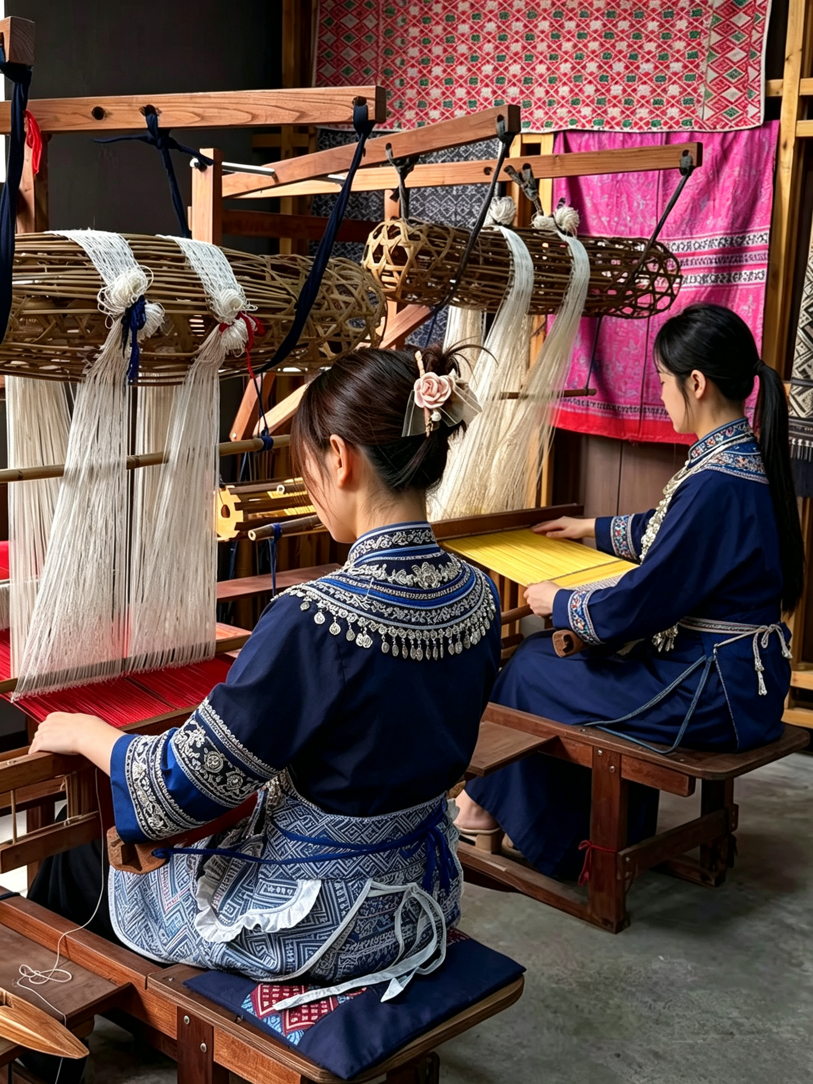 Zhuang Brocade Contemporary Fashion