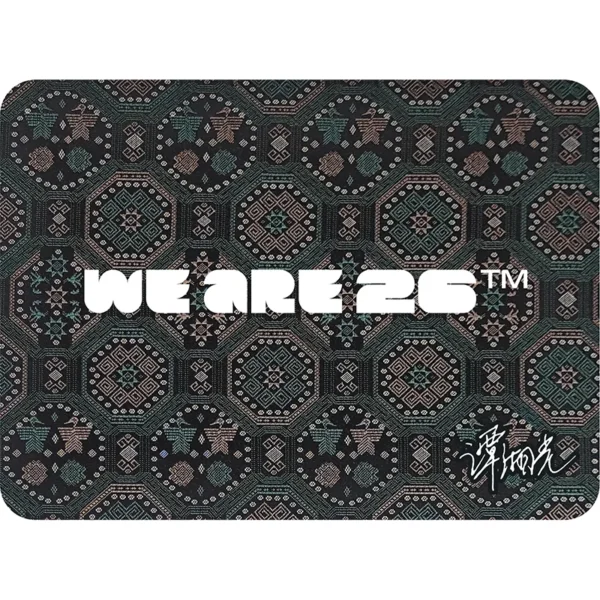 Zhuang Brocade Football-Inspired Mouse Pad wholesale