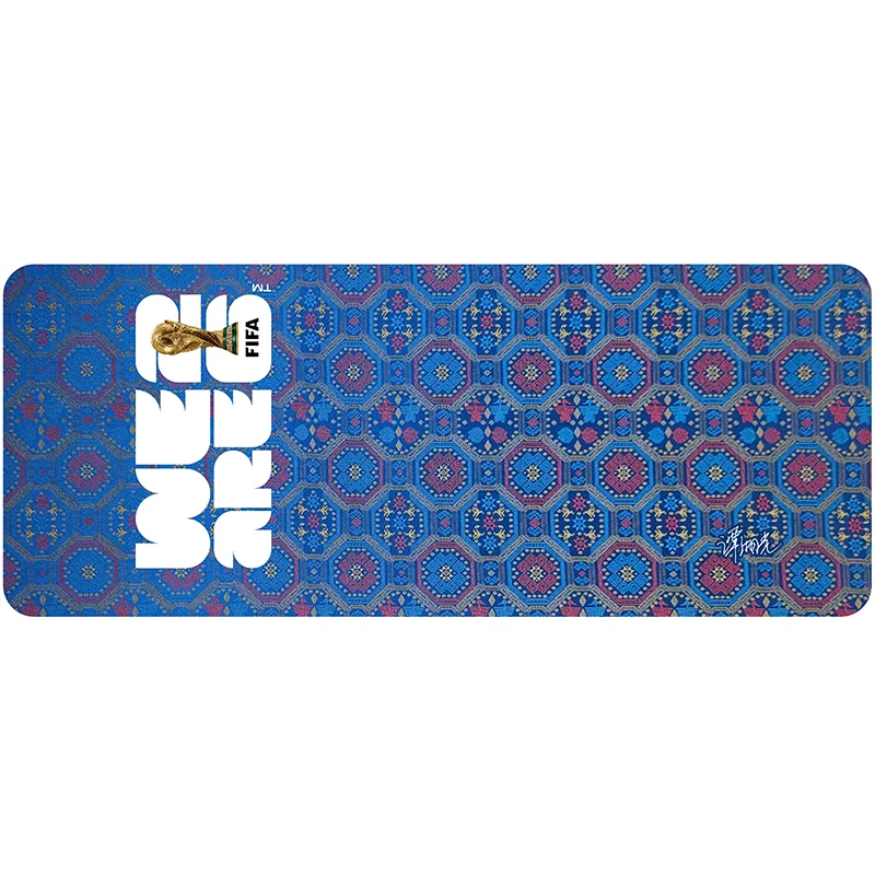 Zhuang Brocade Football-Inspired Mouse Pad wholesale