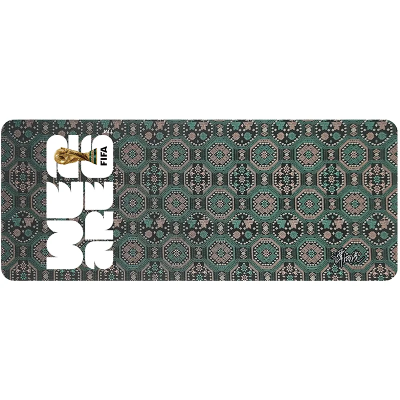 Zhuang Brocade Football-Inspired Mouse Pad wholesale