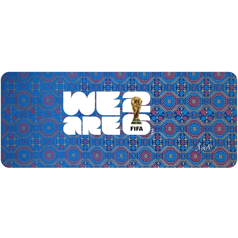 Zhuang Brocade Football-Inspired Mouse Pad wholesale