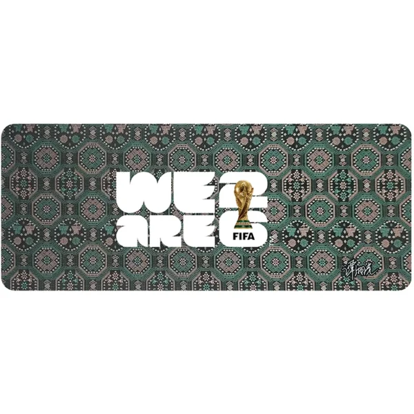 Zhuang Brocade Football-Inspired Mouse Pad wholesale