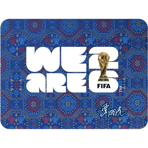 Zhuang Brocade Football-Inspired Mouse Pad wholesale
