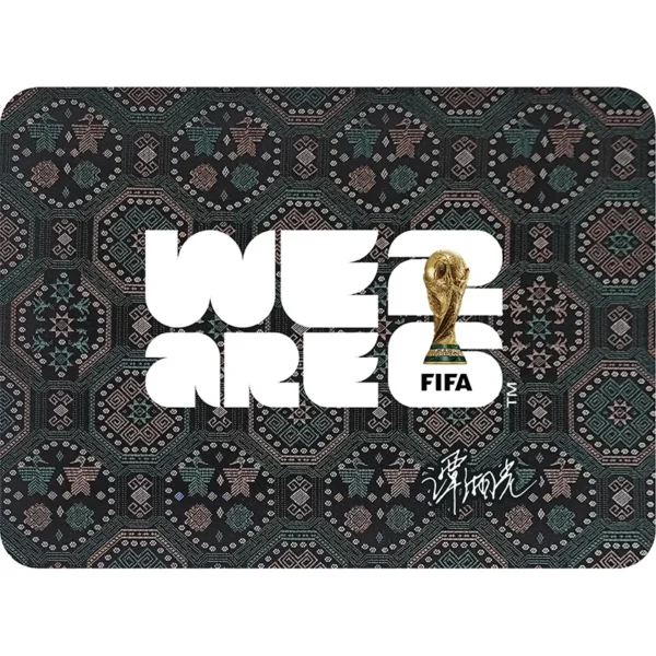 Zhuang Brocade Football-Inspired Mouse Pad wholesale