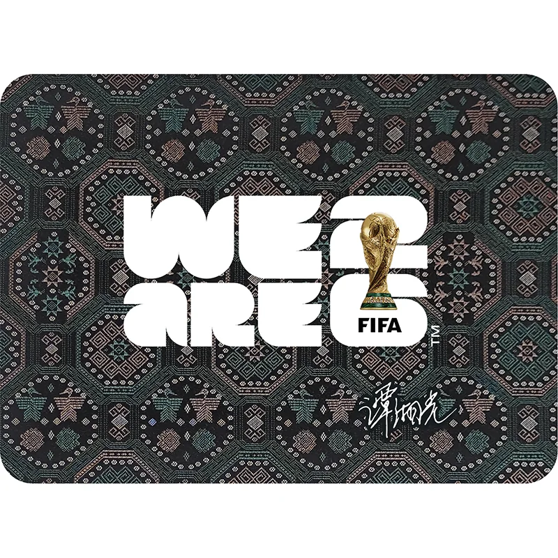 Zhuang Brocade Football-Inspired Mouse Pad wholesale