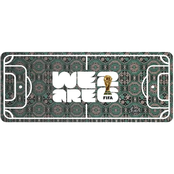 Zhuang Brocade Football-Inspired Mouse Pad wholesale