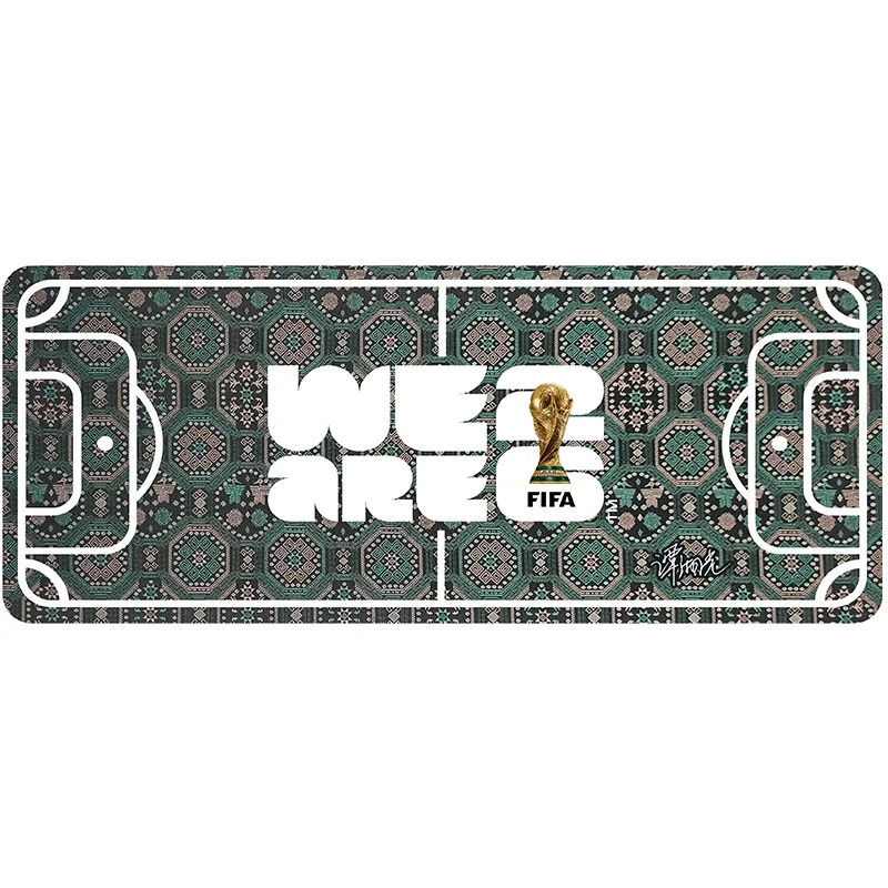 Zhuang Brocade Football-Inspired Mouse Pad wholesale