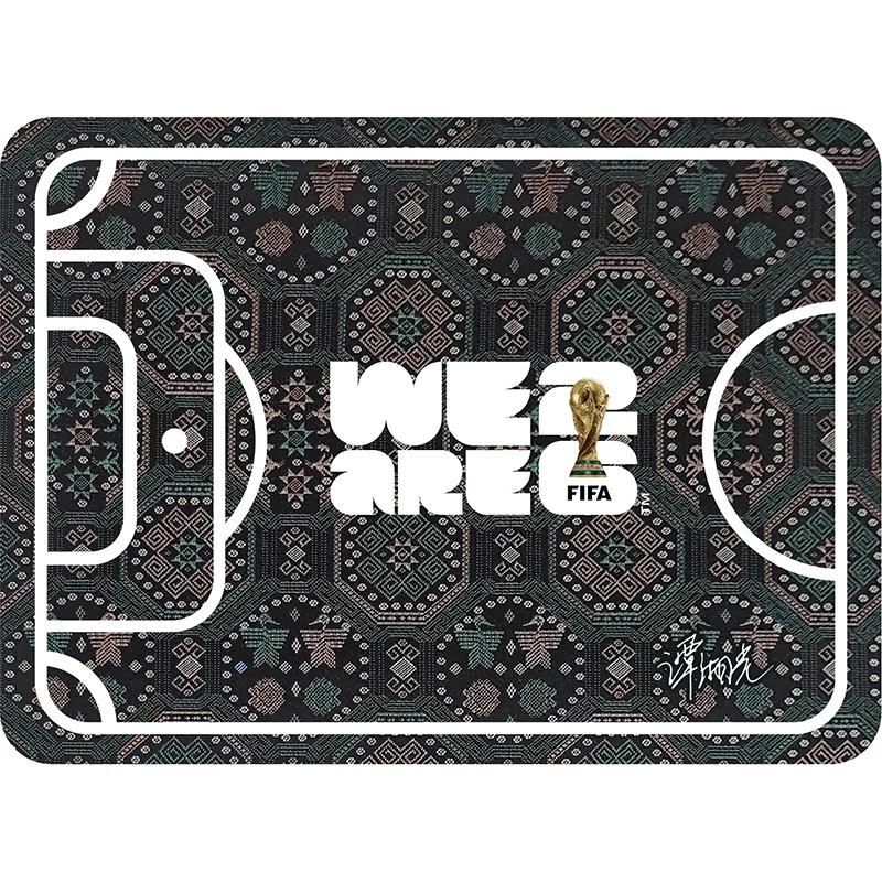 Zhuang Brocade Football-Inspired Mouse Pad wholesale