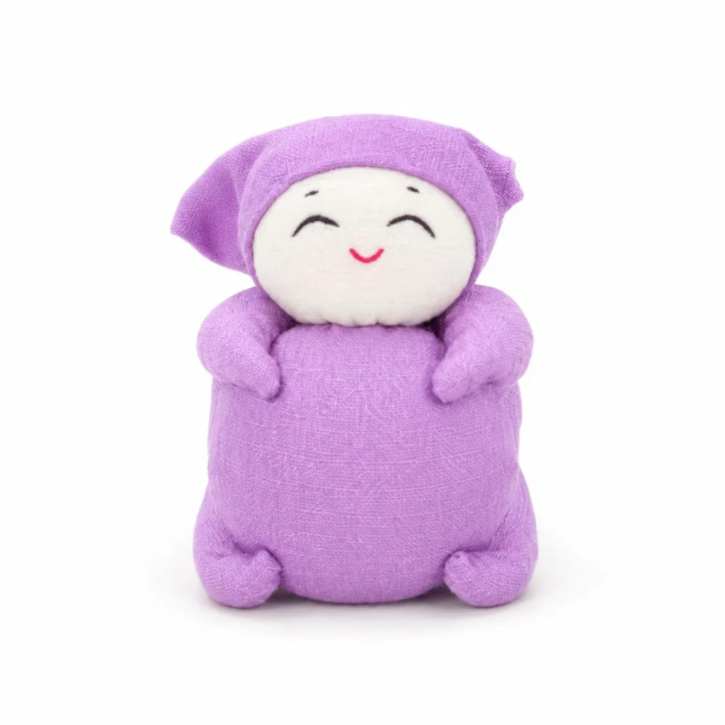 Wholesale Macaron Herbal Sachet Fridge Magnet - Purple