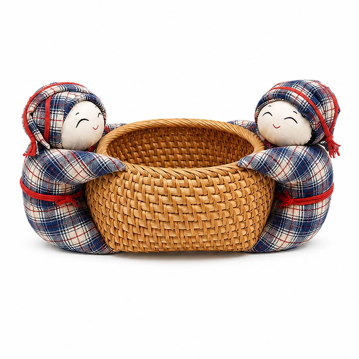 Handcrafted Mini Basket Ornament wholesale