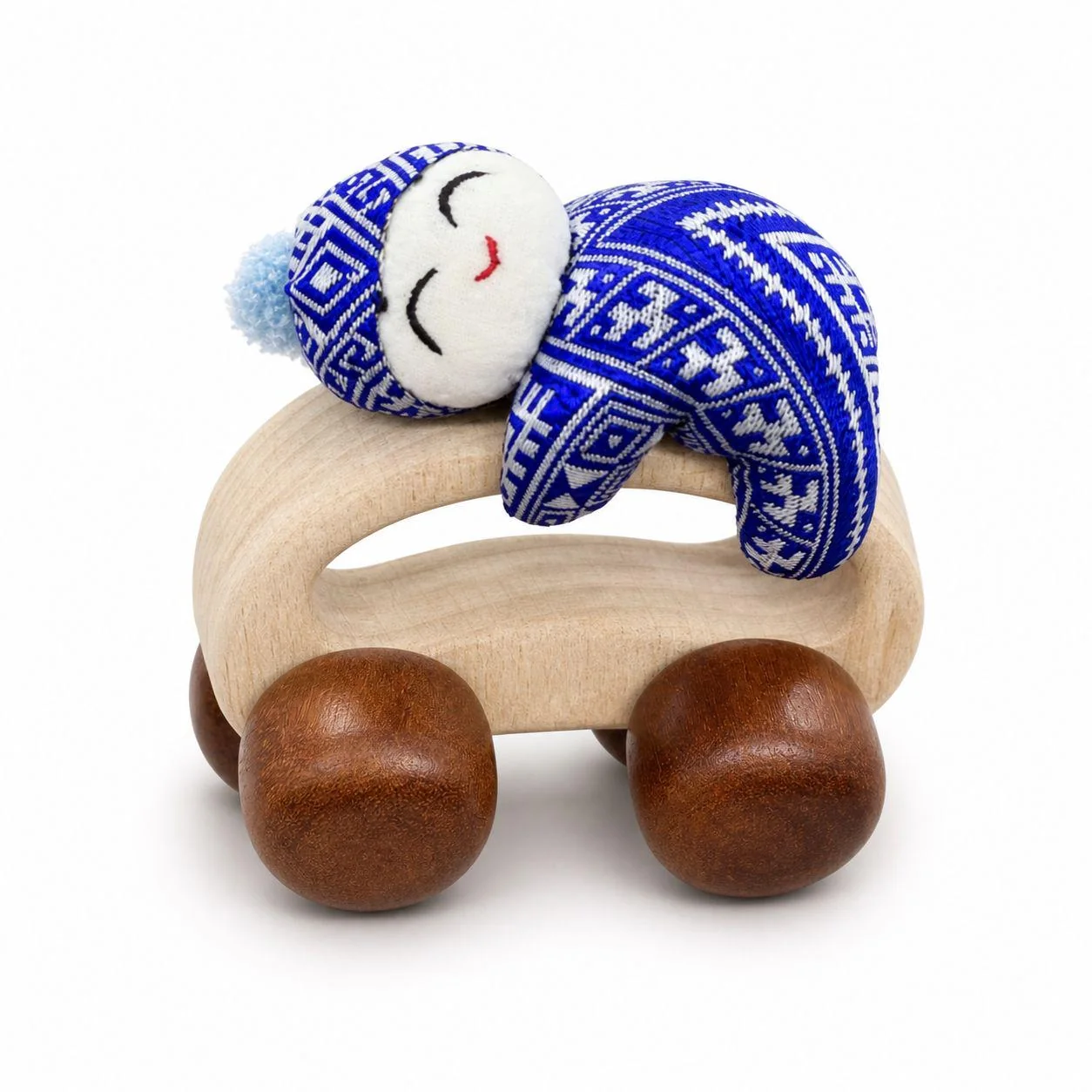 Wholesale Handcrafted Massage Roller Ornament - Colorway 03