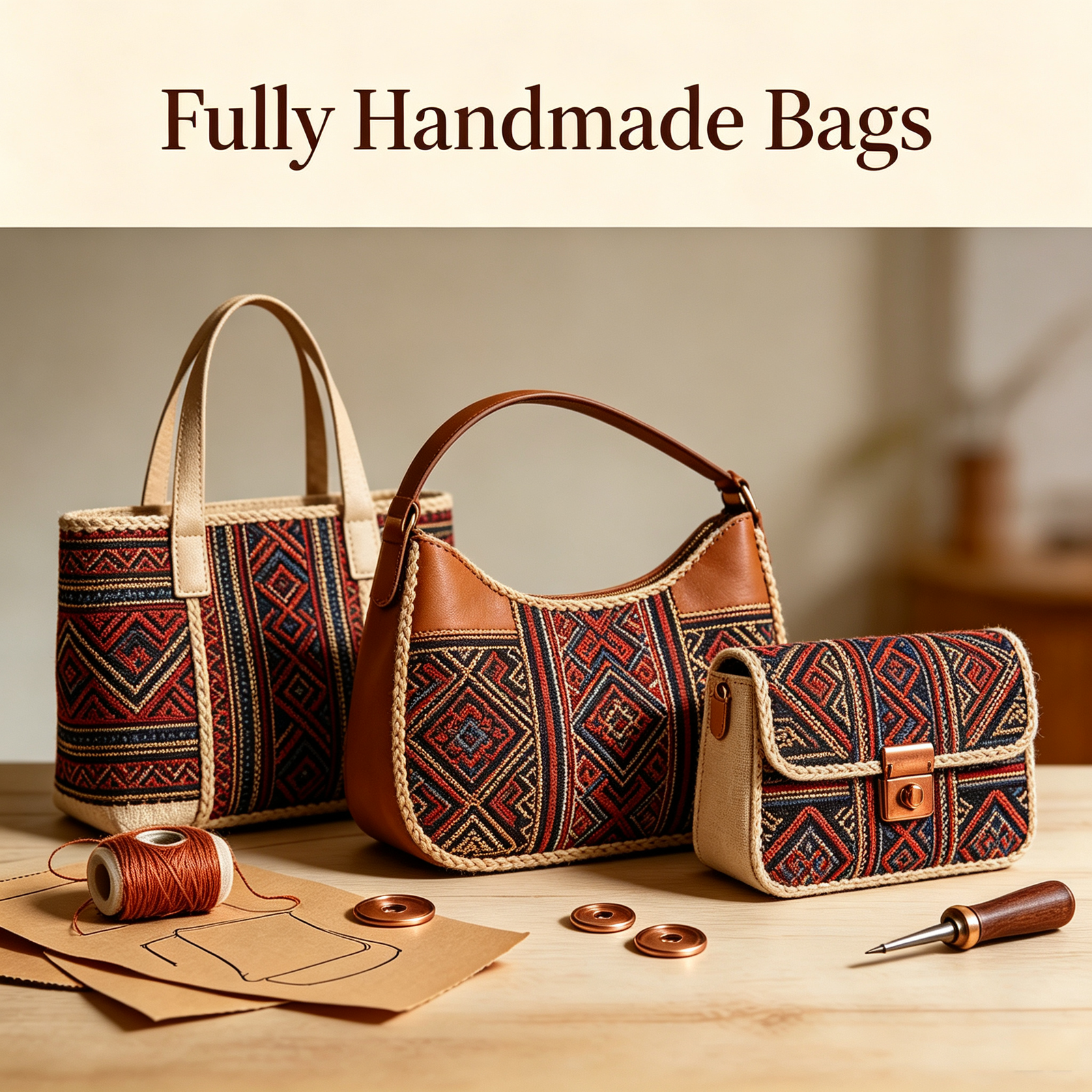 MYSSC fully handmade Zhuang brocade products