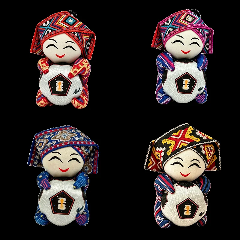 Zhuang-Inspired Character Bag Charm wholesale