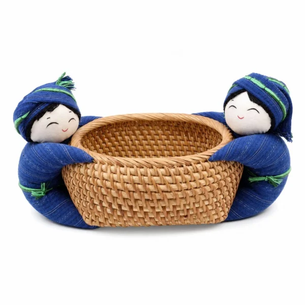 Handcrafted Mini Basket Ornament wholesale