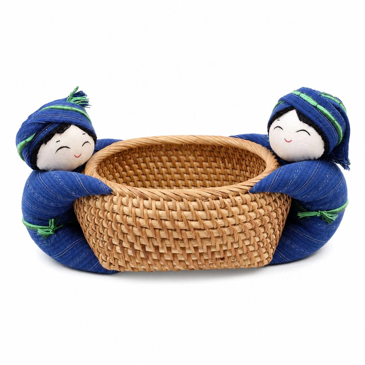 Handcrafted Mini Basket Ornament wholesale