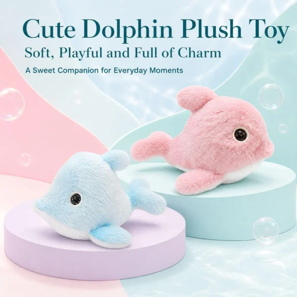 Pink Dolphin Sachet Plush wholesale
