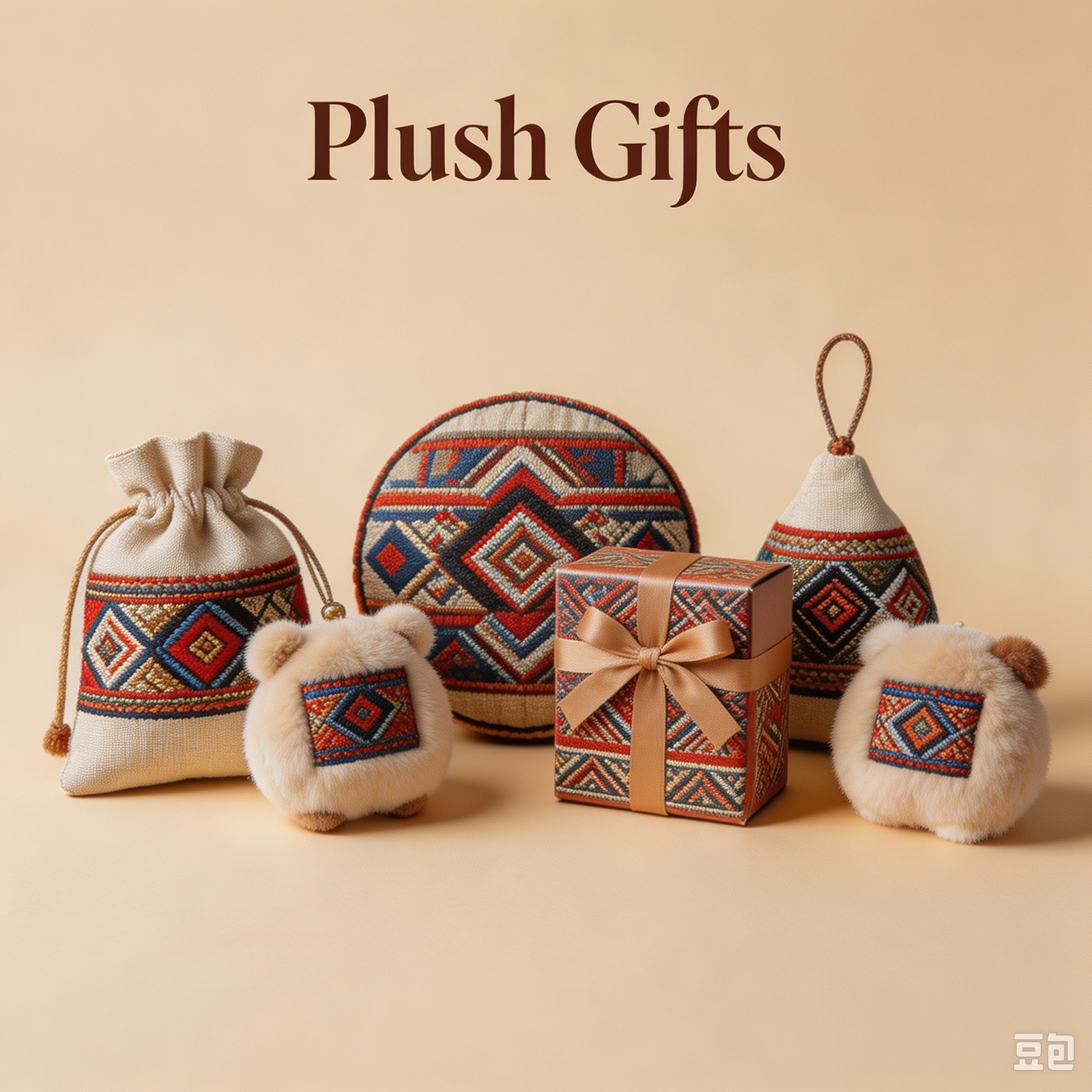 Brocade fragrance sachets and textile gifts