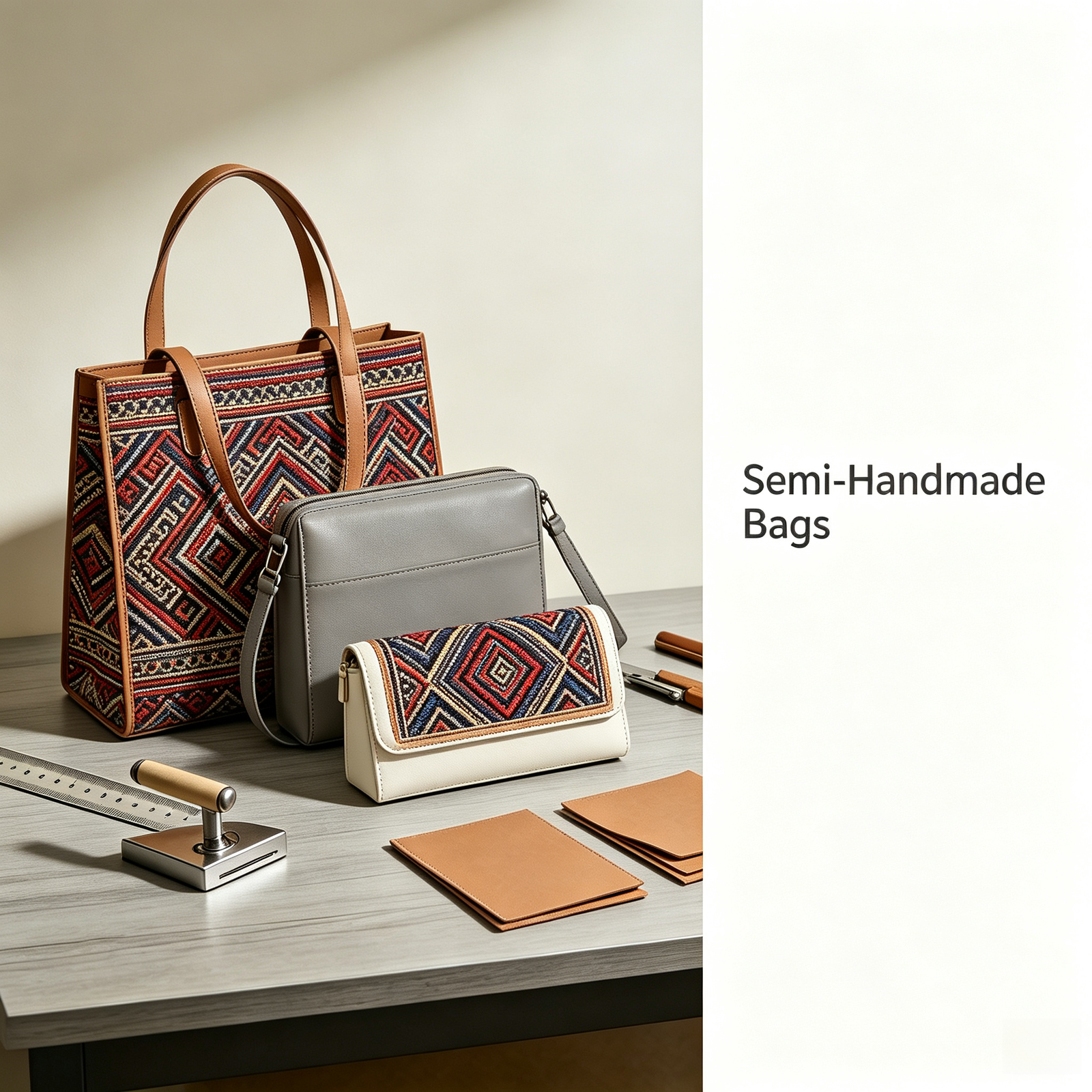 MYSSC semi-handmade Zhuang brocade products