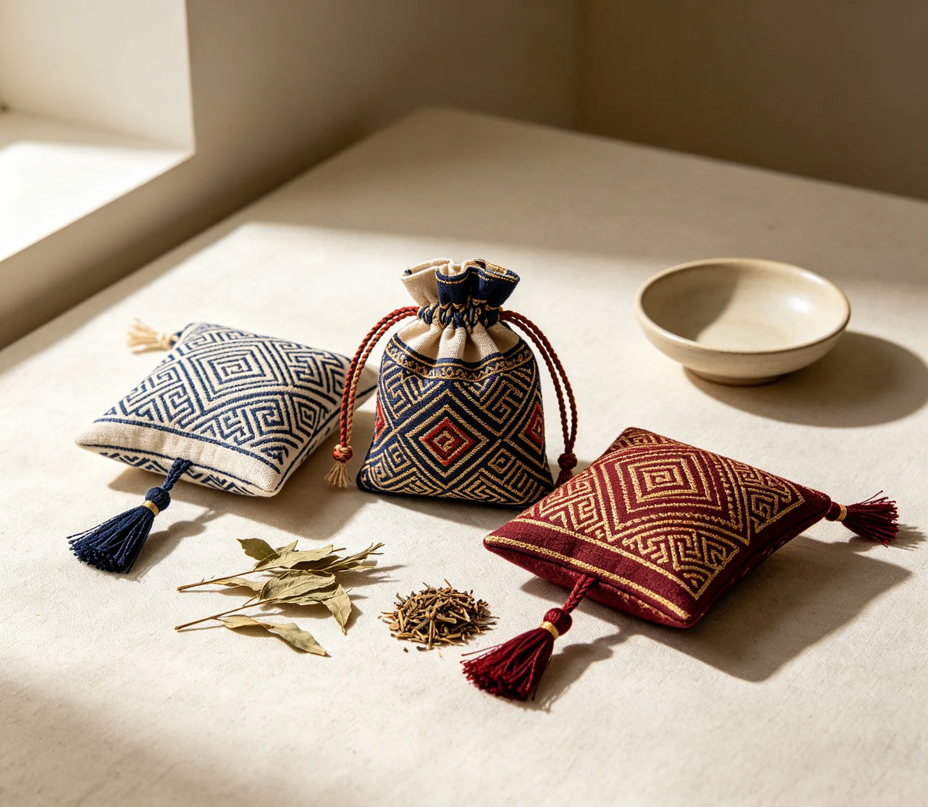 Zhuang brocade fragrance sachets