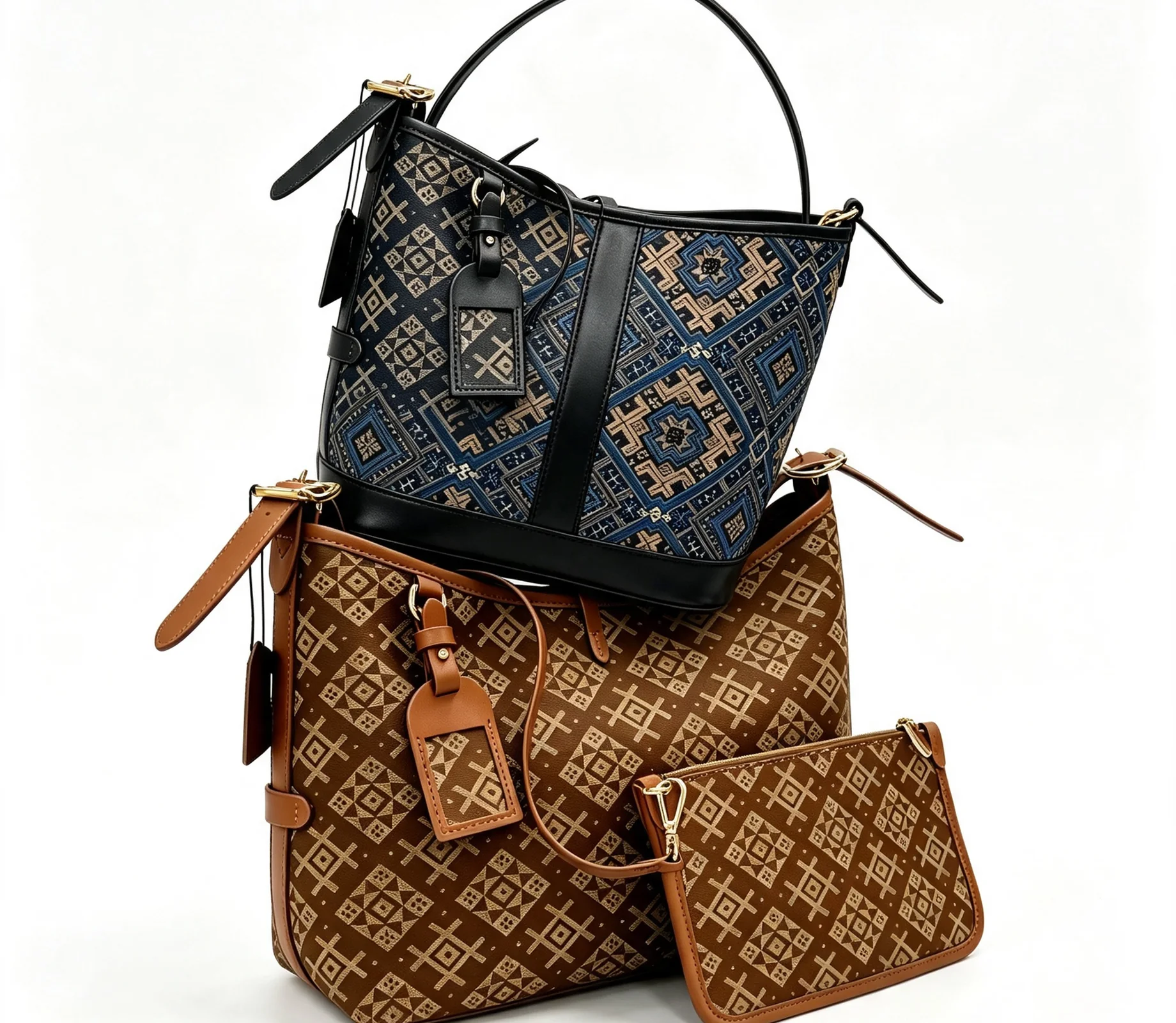 Zhuang brocade handmade bags by MYSSC