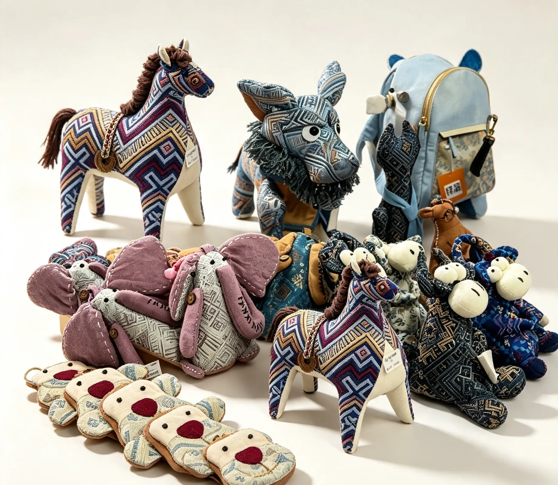 Textile plush and gift products